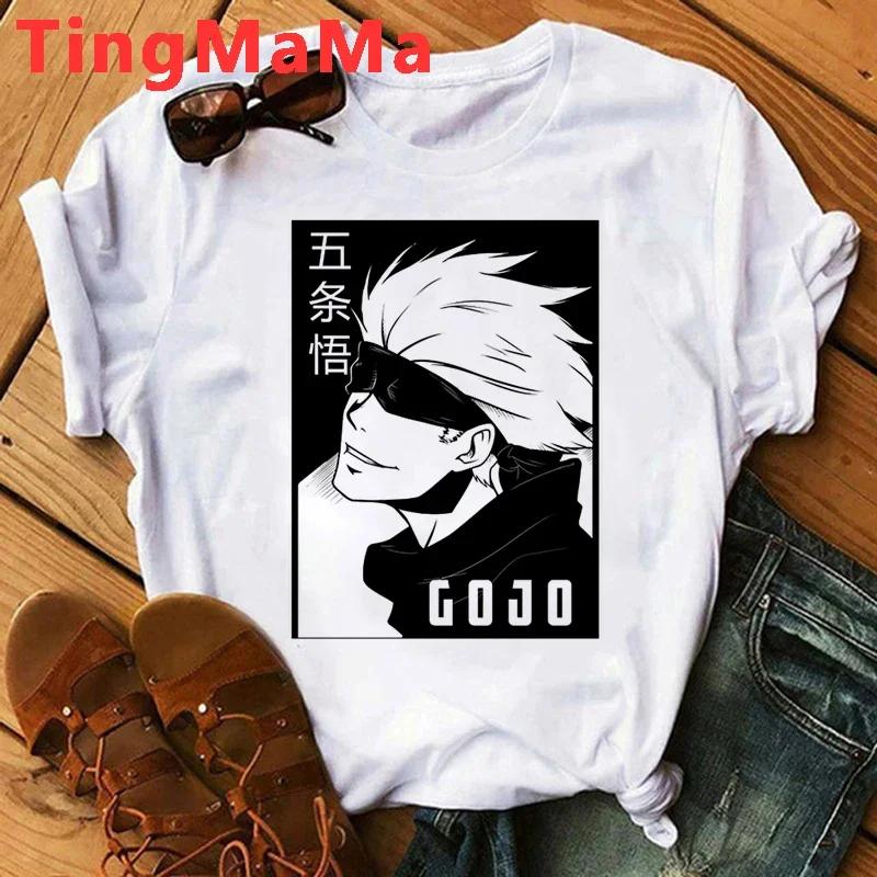 Japanese Anime Jujutsu Kaisen Unisex T Shirts Itadori Yuji Print Harajuku Tops RyoUnisex Sukuna Unisex Short Sleeves T-Shirt Unisex