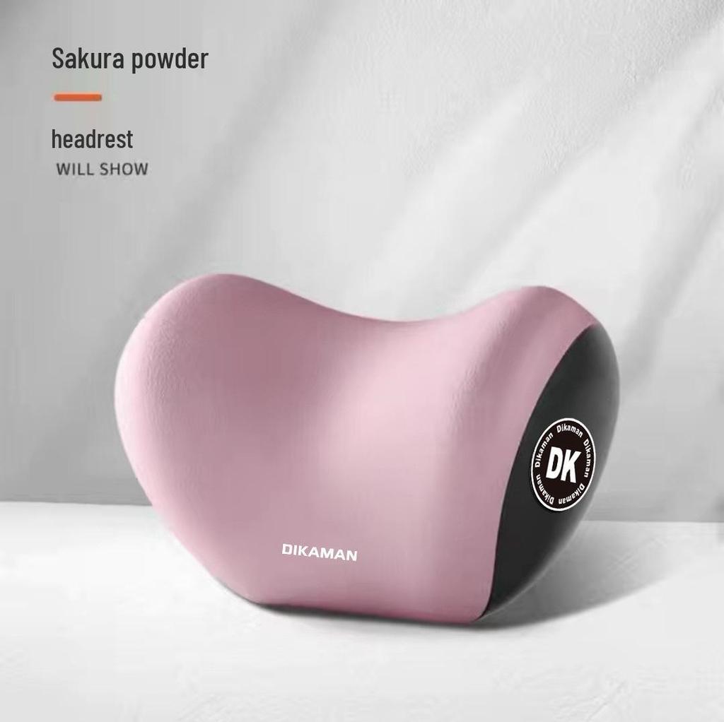Car Headrest & Lumbar Support Memory Foam Pillow Set for Main Driver Seat