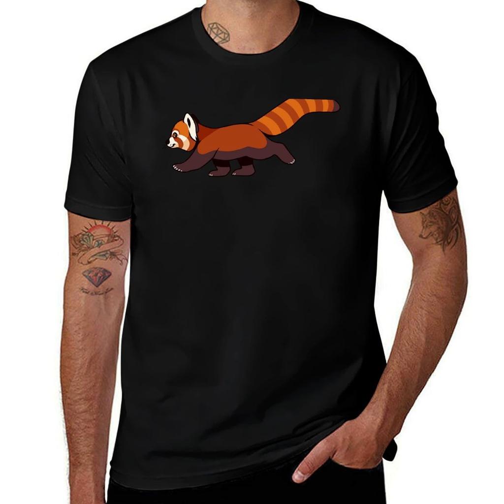 Red Panda Tshirt Simple Graphic Design Tshirt