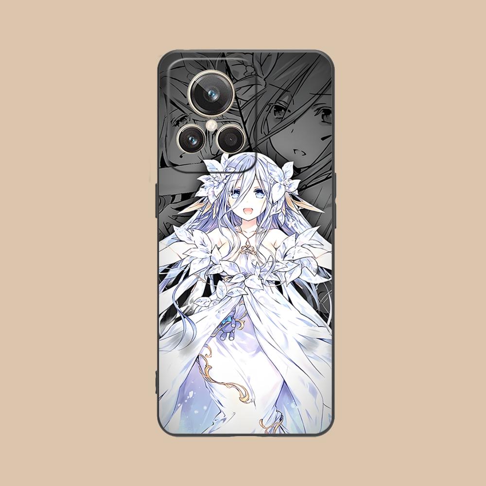 Date a Live Mio Takamiya Matte TPU Mobile Phone Case for Realme 15 14 13 12 11 10 9 Pro Plus T i Lite 5G Colorful Printing Cover