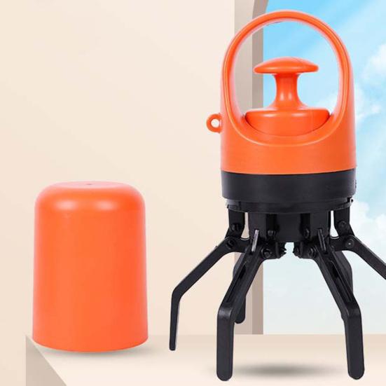 6-Krallen Hunde-Kotaufheber Tragbarer Haustier-Kotaufheber Hundeabfall-Aufnahmekralle mit Müllbeutelspender für Spaziergänge im Freien, Reisen