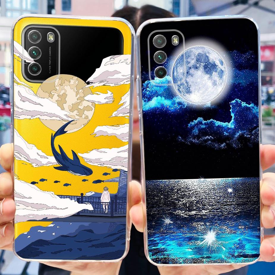 For Xiaomi Poco M3 Case PocoM3 Pro New Fashion Painted Cover Soft Silicone Phone Case For Xiaomi Poco M3 Pro PocoM3 Fundas Coque