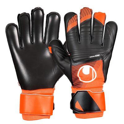 Uhlsport Használatra Tartós Foci GK Kapus Kesztyűk Puha Ellenáll 1011318 01 7 Flow Narancs x Fehér x Fekete (Uhlsport) mérkőzések/gyakorlás