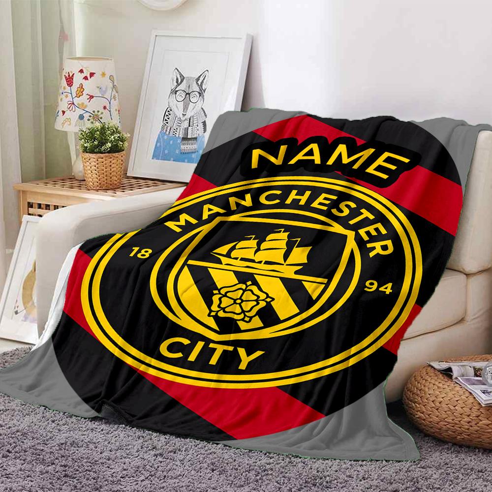 Custom Name "CAN CH Emblem Design" blanket for Couch & Bed, Plush Cozy Fuzzy Blanket Super Soft & Warm Blankets for Fall and Winter. 0908251