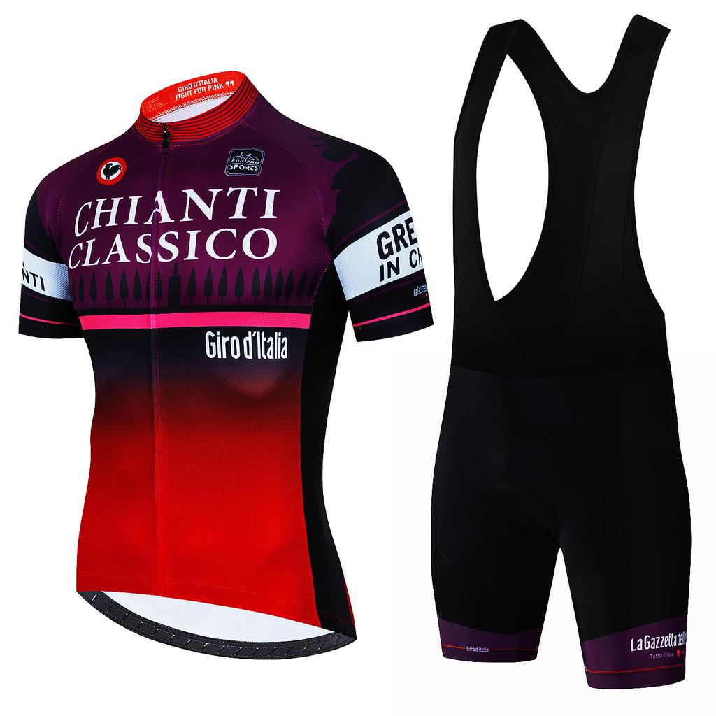2026 Giro D'ITALIA Cycling Jersey Set Summer Cycling Clothing MTB Bike Clothes Uniform Maillot Ropa Ciclismo Man Cycling Bicycle Suit