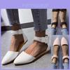 Elegant Womens Ballet Ballerina Flats With Ankle Strap And Snake Print Design