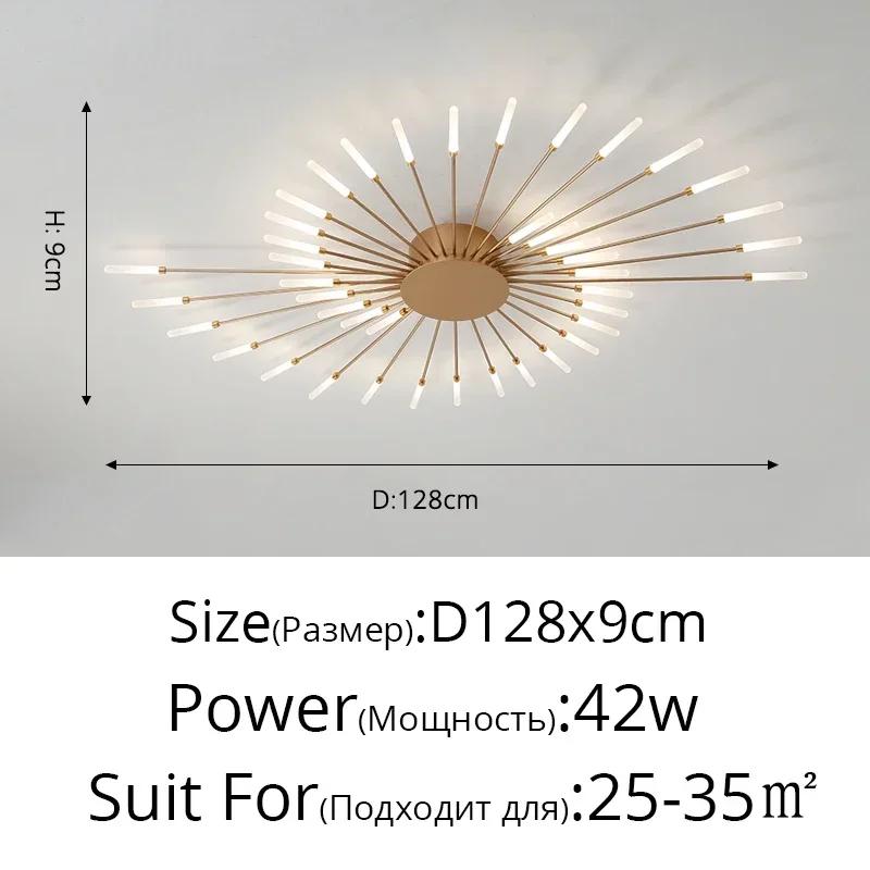 Minimalistischer LED-Deckenleuchter, Küchenbeleuchtung, Heimdekoration, dekorative Lampe mit Fernbedienung für Schlafzimmer, Wohnzimmer