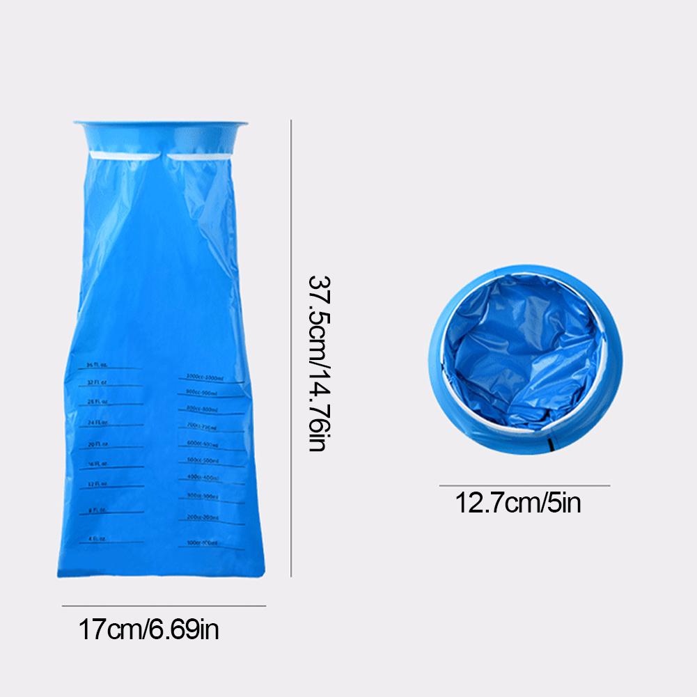 10Pcs Emesis Bag Disposable Vomit Bags Plastic Aircraft & Car Sickness Bag Multi-Functional for Travel Motion Sickness