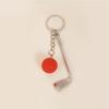 1PC Golf Ball for Kids Gifts Key Ring for Sport Lovers Key Holder Mini Metal Keychain Key Chain