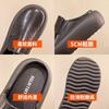 [Ushilai] British style platform slippers women's 2025 spring new fashion height increase casual versatile one pedal