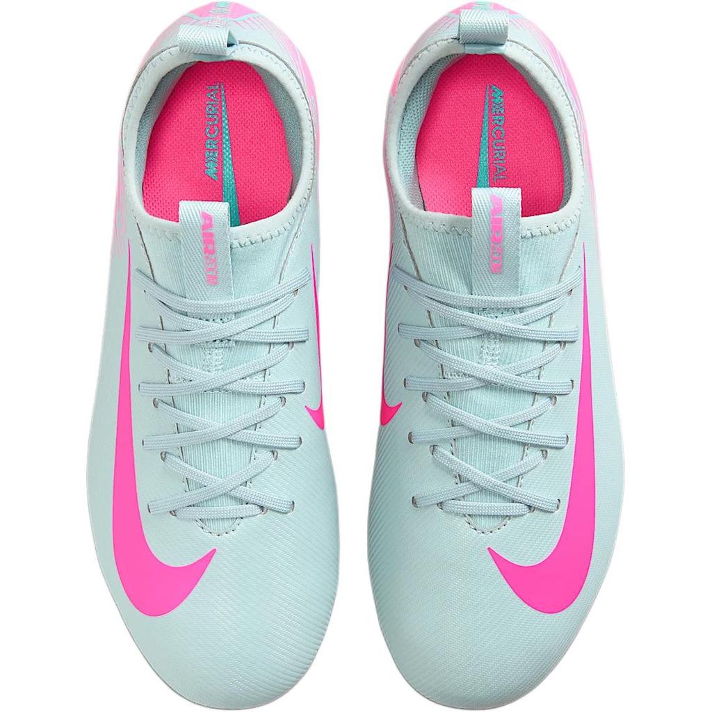 Nike Jr. Mercurial Vapor 16 Academy GS Ocean Cube/Pink Blast Kids Cleats White FQ8392-301