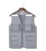 Custom Logo Multi-Pocket Volunteer Vest for Community and Photography Events