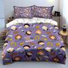 Cartoon-Themed Friends Pattern Design Kid'S And Adults' Bedroom Decor, Exquisite Three-Piece Bedding Set Gift