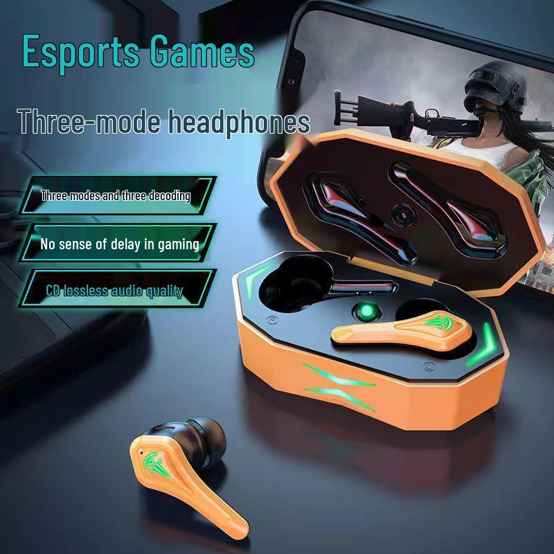 Esports Gaming Wireless Bluetooth Headphones - Low Latency, In-Ear, Mobile Compatible