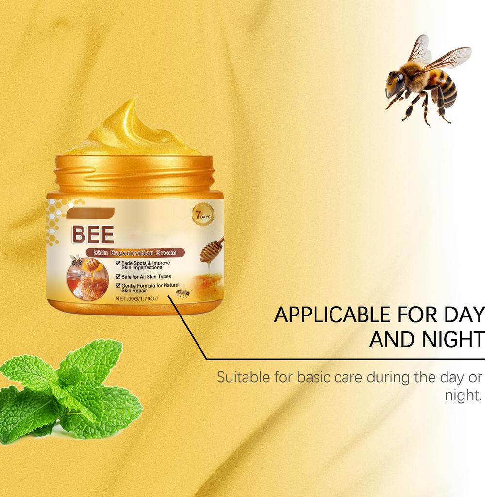 Bee Wrinkle Face Cream  For Extremely Dry Skin For Itchy Skin  And Puffiness 50G