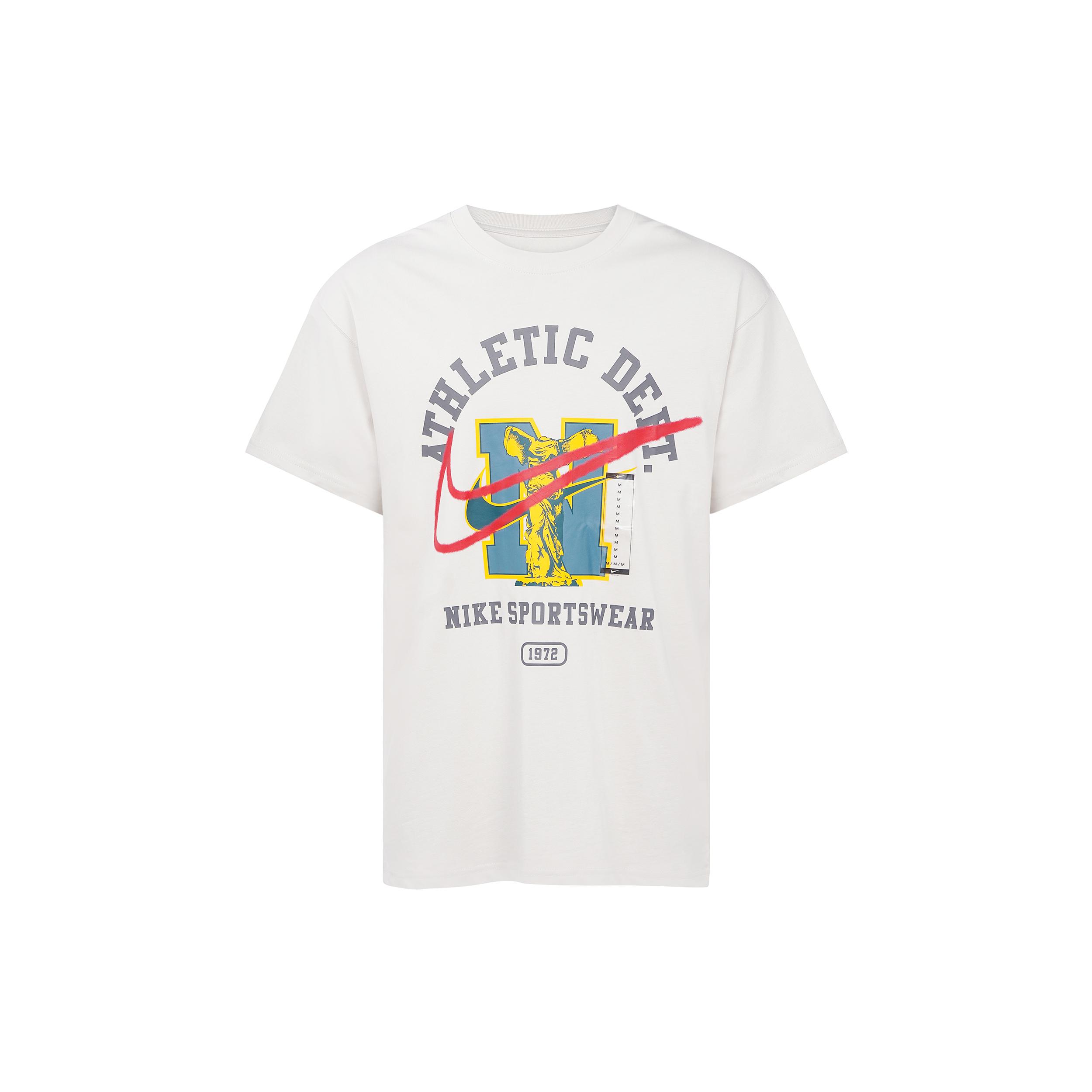 

New Nike T Shirts Men Light Gray DC2742-072 M