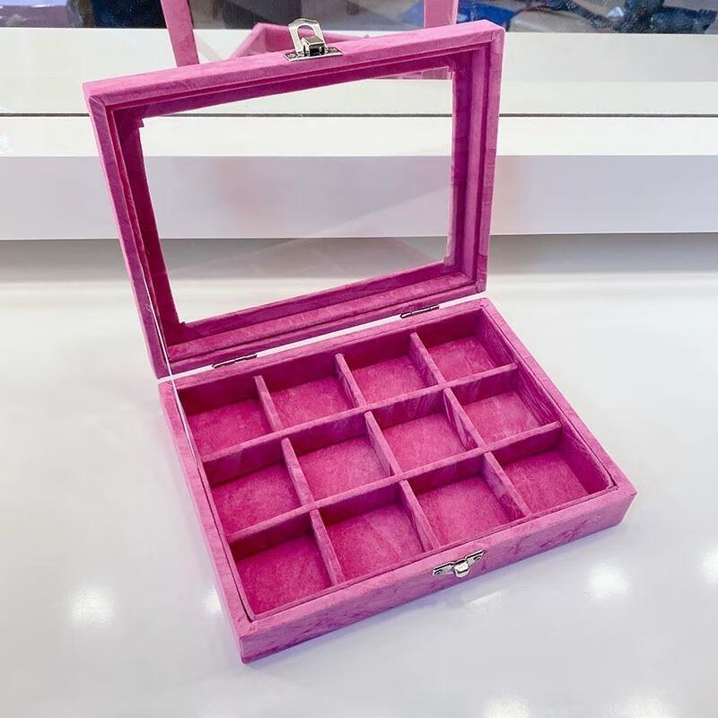 

HANDUNYOU Velvet Jewelry Storage Box