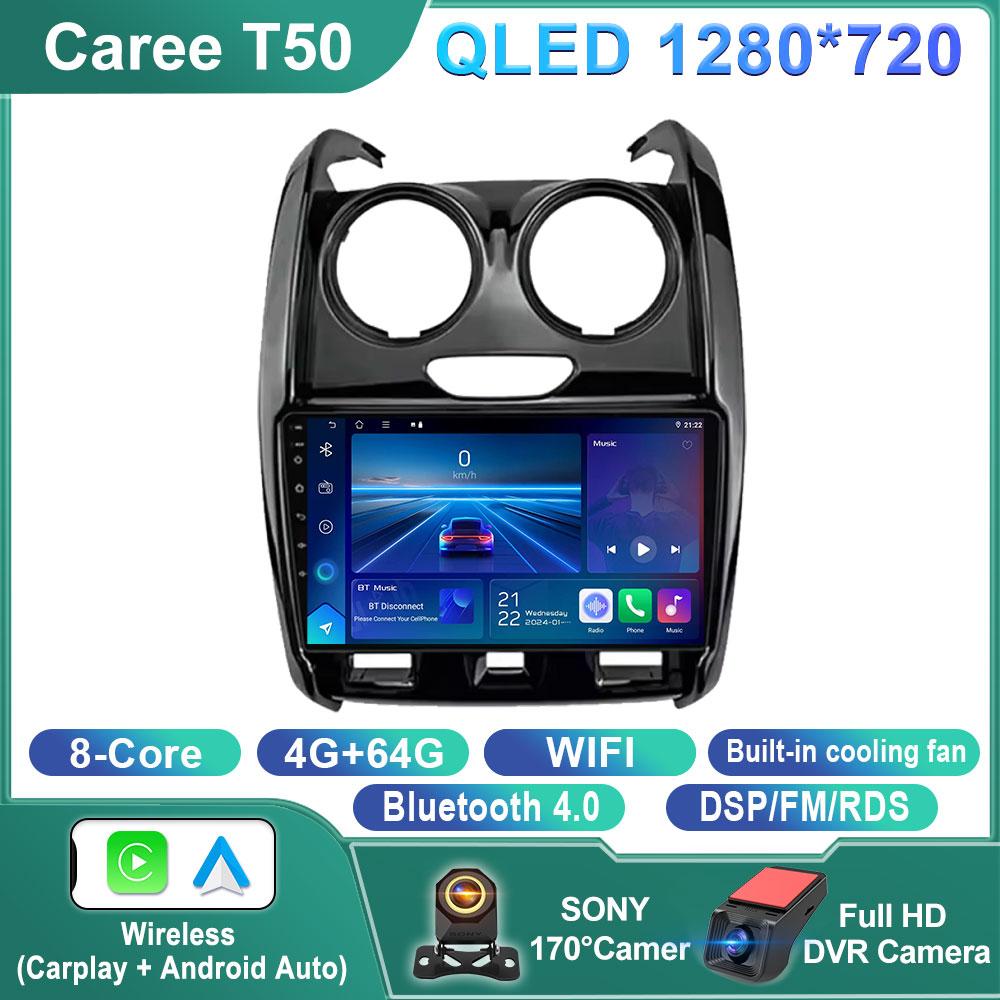 Car Radio Multimedia Player For Renault Duster D 2015 2016 2017 2018 2019 2020 Lada Largus 2021 Android Auto Stereo Navigation