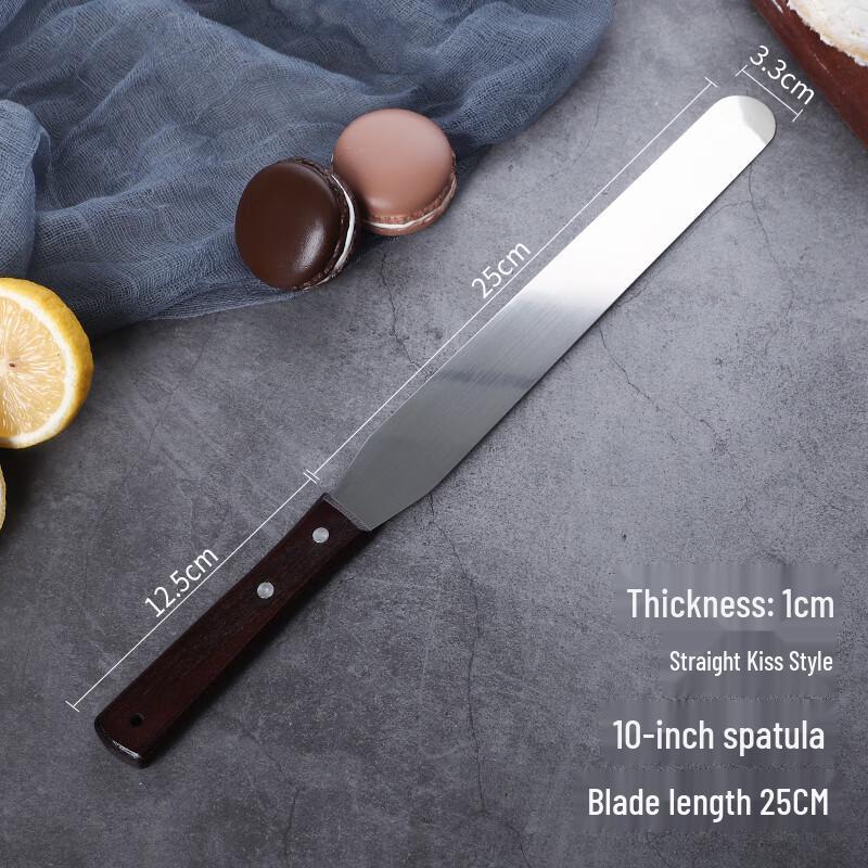 

WJXing 10-inch Straight Cake Decorating Spatula Set (5 Pcs)