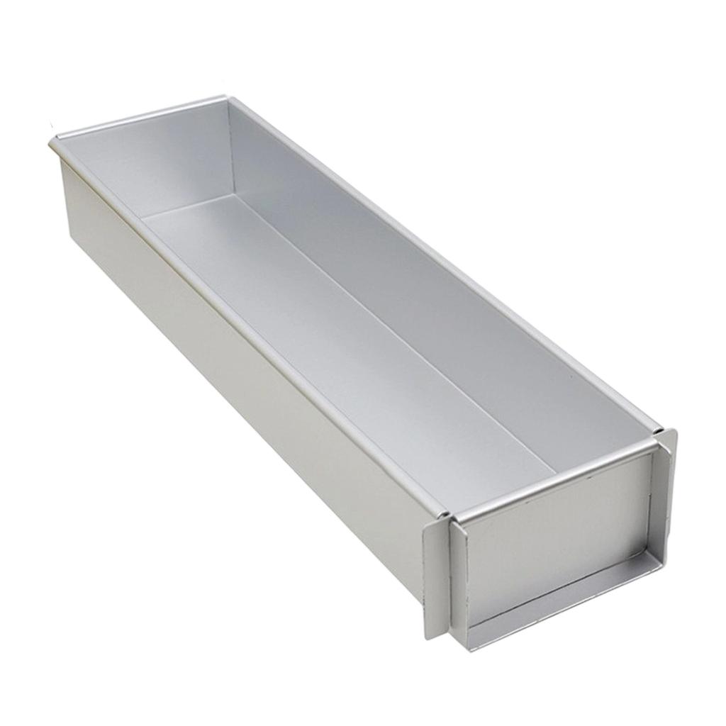 Tiramisu Maker Mold Heat Resistant Aluminum Alloy Rectangular Cake Pan Kitchen Tool For Dessert Preparation