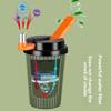 Portable Coarse, Medium and Fine Four-purpose Filter Coffee Cup Hookah Pot Washable Hookah Cup Pipe Holder