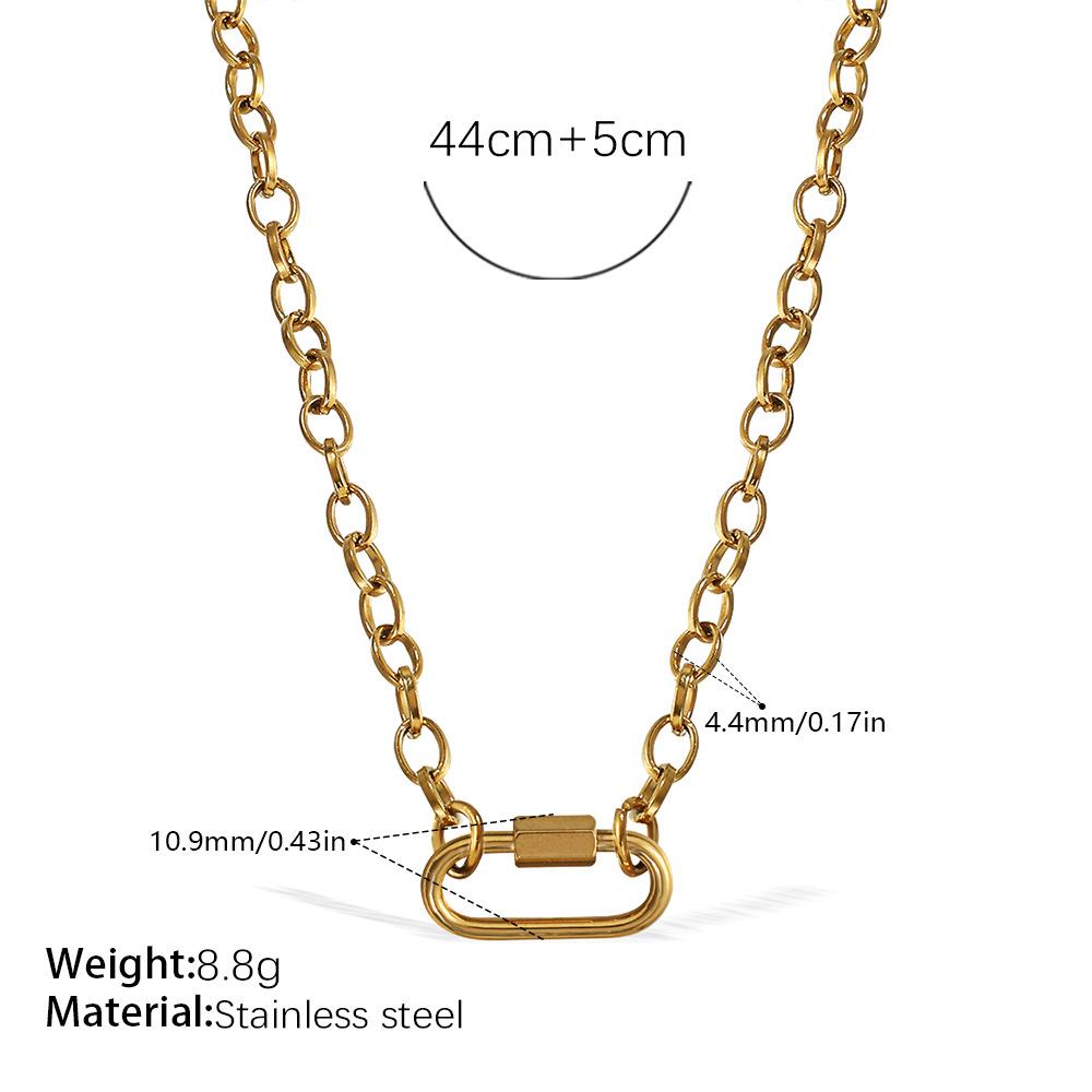 Japan And South Korea Fashion Niche Bracelet Necklace Women'S Personality Design Versatile Jewelry Does Not Fade Popular Trend