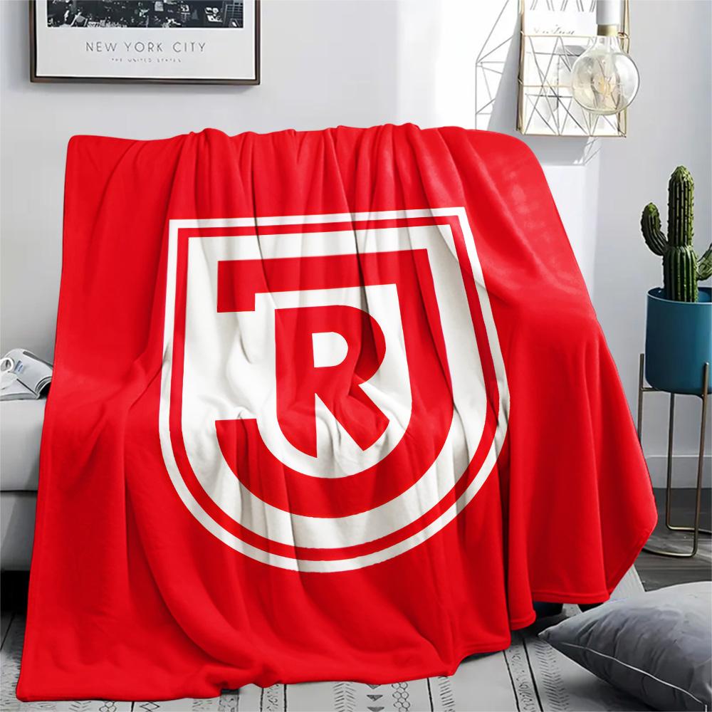 Jahn Regensburg Print Flannel Blanket, High quality Comfortable for All Seasons, Home Decor, Warmth and Comfort, Perfect for Christmas Gifts