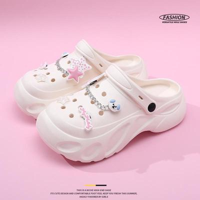 Dames Sandalen met Dikke Zool en Hoogteverhoging: Schattige, Antislip, Ademende, Deodoriserende Zomerslippers