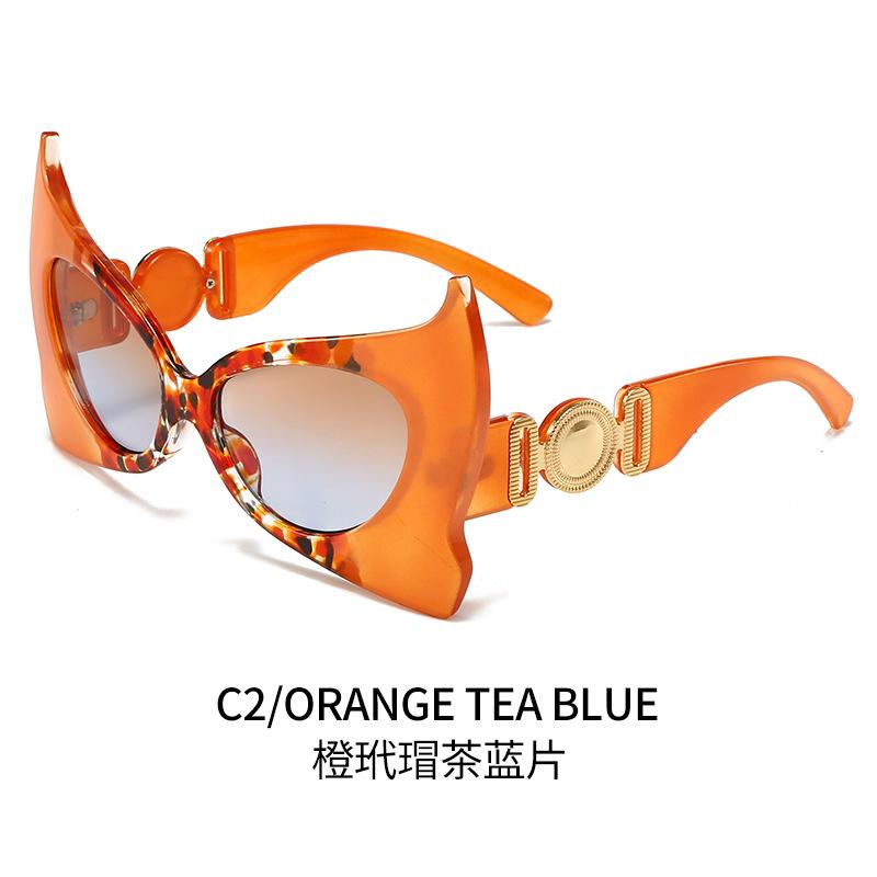 

JYL TS Sunglasses Butterfly Frame Streetwear Women/5643 B-4916 амарантовый