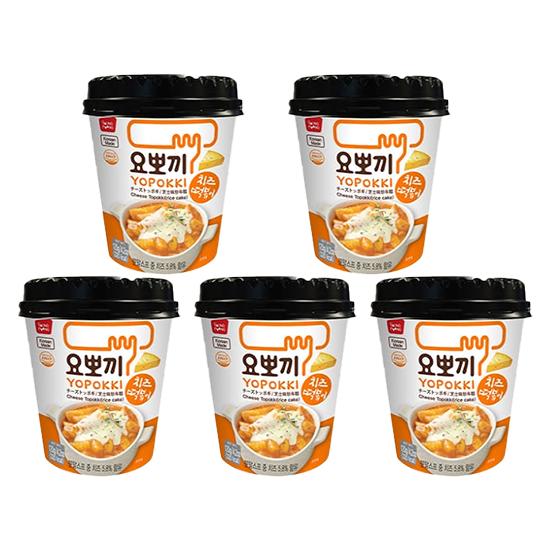 [slávne kórejské jedlo] Yopokki Tteokbokki (5 druhov)