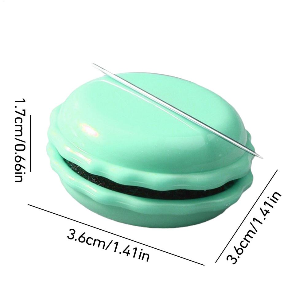 Needle Minder Magnet Magnetic Pin Holder Macaron Needle Holder Magnetic Needle Minder Needlework Embroidery Accessories