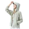 Tri-polar Unisex Breathable UPF Hooded Sun Protection Jacket TP1823