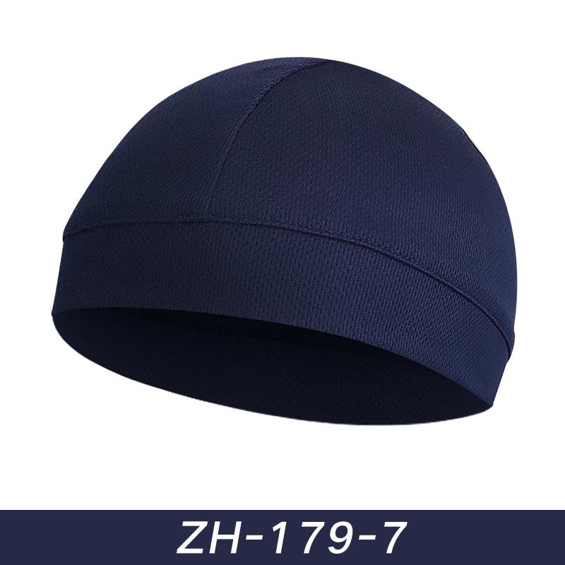 Breathable Summer Cycling Skull Cap - Sweat-Absorbent, Windproof Headscarf for Outdoor Sports and Motorcycle Riding