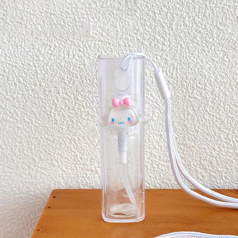 Милый флакон-спрей Sanrio, портативный мини-флакон для путешествий, флакон-спрей для тонера, духов, косметики, флакон-спрей для алкоголя, подарки