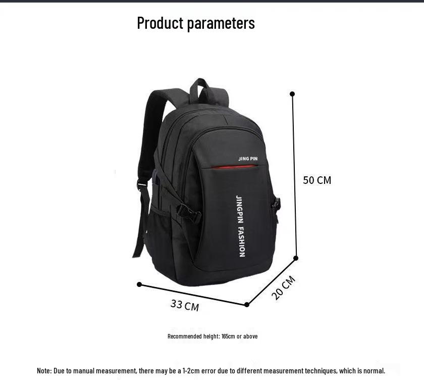 Men's Large Capacity Laptop Backpack for Travel, Business, and Students
