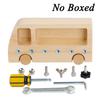 Montessori  Busy Board Toy Simulation Fire Truck Twist Screw Bolt Set Basic Skills Learning Teaching Aids Education Toys For Kid