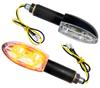Kierunkowskazy Uniwersalne Mrt-046, Ledowe (12 Diod Smd)  Czarne, (E- Mark)