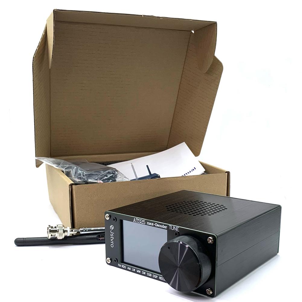 Audio Output 120*115*48mm 2.4 Touch Screen Receiver Versatile Band Coverage 3.5mm Stereo Audio Output Aluminum Alloy Shell