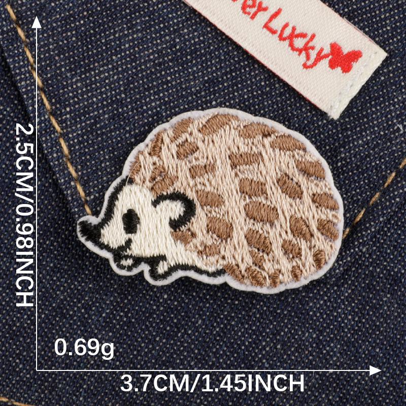 Korean Cartoon Animal Embroidery Patch: Cute DIY Accessory for Clothing