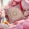 Nordic Midsummer Festival Cushion Cover Pattern Printed Pillowcase for Living Room Sofa Cushion Cover & Bedroom Decor