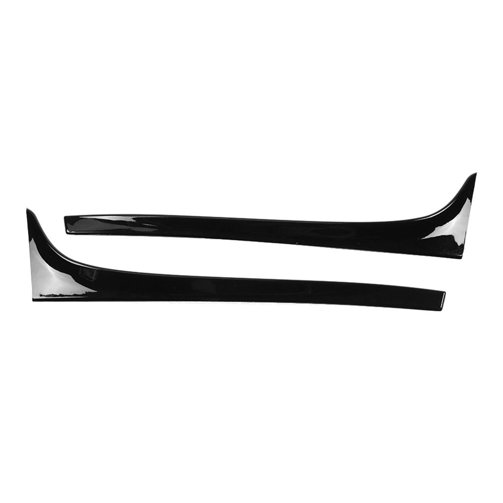 Car wing spoiler taiate spoiler side wing sticker made of ABS material with double-sided self-adhesive tape for 7 MK7 2014-2017