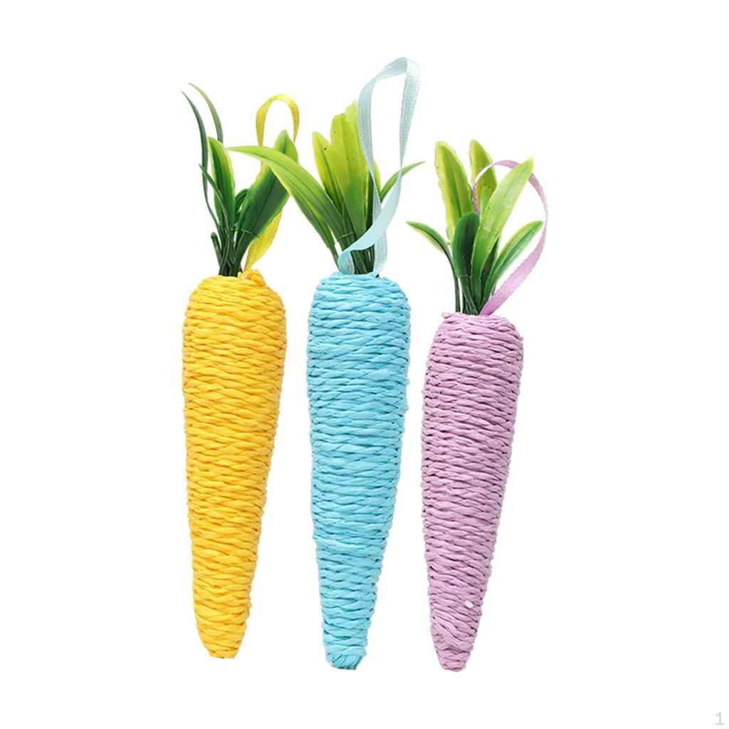 Carrot Decor Set for Easter Celebrations
