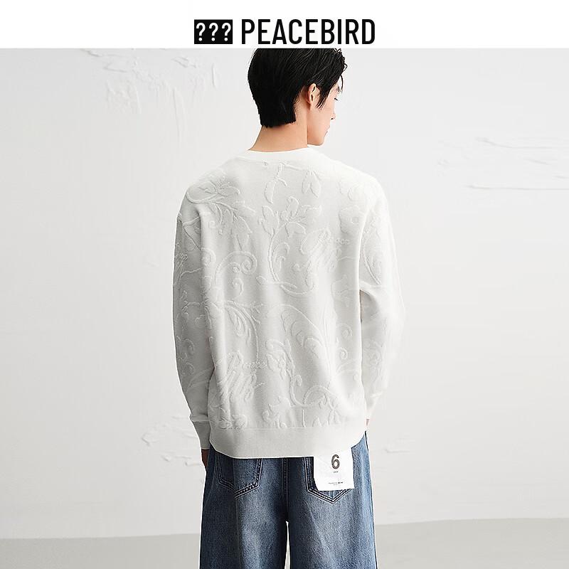 Peacebird Men's BAEBF4102 Skin-Friendly Knit Sweater