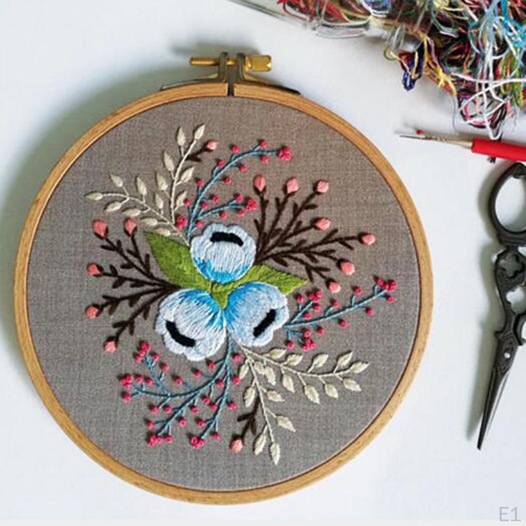 -stitch Set, Embroidery Designs, set For Children, Beginners, Handmade 15