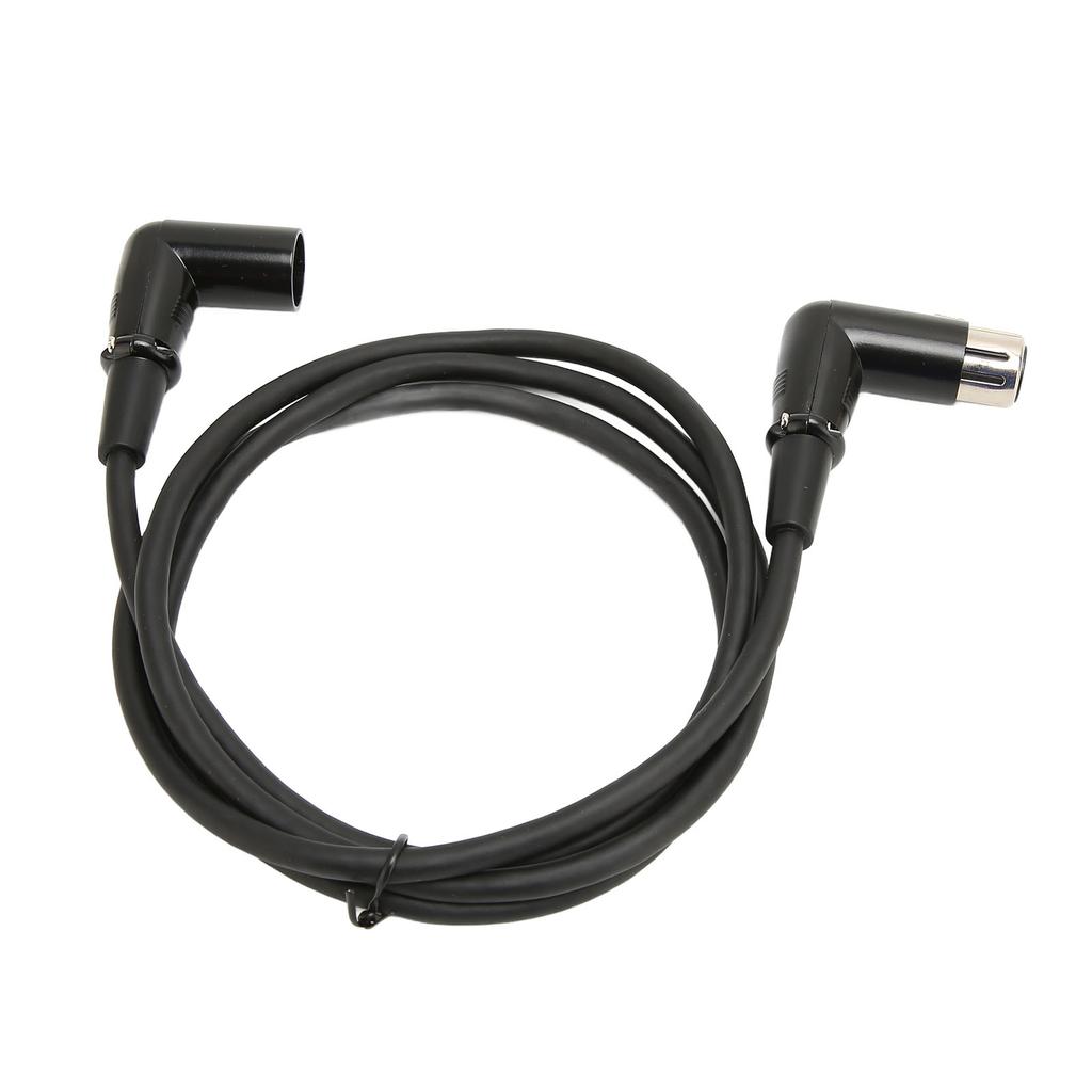 XLR Male To Female Cable 3 Pin OFC Conductor XLR Male Right Angle To Female Right Angle Microphone Cable