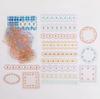 45pcs/lot Kawaii Stationery Stickers Ode to Joy Showa Diary Planner Decorative Mobile Stickers Scrapbooking DIY Craft Sticker