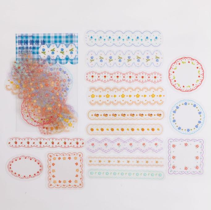 45pcs/lot Kawaii Stationery Stickers Ode to Joy Showa Diary Planner Decorative Mobile Stickers Scrapbooking DIY Craft Sticker