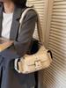 Maillard Color Crossbody Bag: Trendy, Versatile, Stylish Shoulder & Underarm Accessory