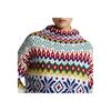 Polo Ralph Lauren FW22 Logo All Over Print Loose Fit Mock Neck Sweater Women Sweater Multicolor WMPOSWENC020545-100
