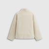 Gap Women's Faux Lambswool Zip Stand Collar Jacket